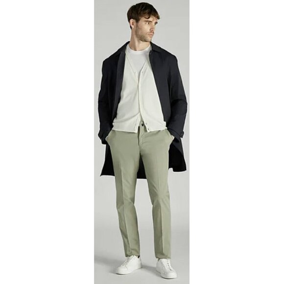 NEW $395 Incotex Royal Batavia High Comfort Trousers! 33 x 32 e 50 Green Stretch - Picture 4 of 7